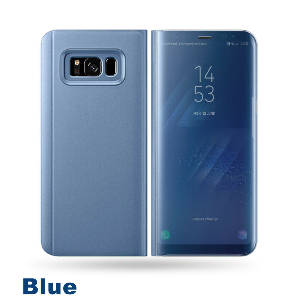 Mirror Flip Case for S22 S21 S10 5G S9 S8 Plus Note 10 9 S20 Ultra Note 20 - Eastlakes Electronics